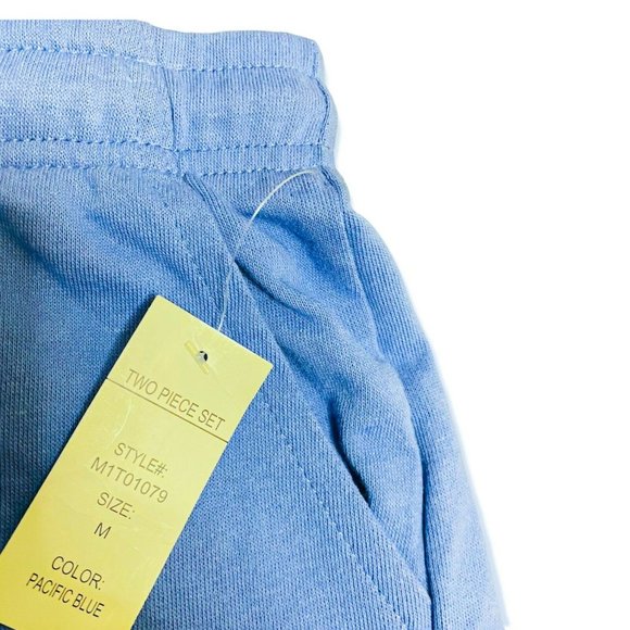 Hippie Rose 2-Piece Set Women's M Cropped Long Sleeve Crewneck Embroidered NWOT - Picture 11 of 12